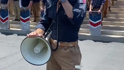 Patriot Front is holding its annual Memorial Day march in Kansas City, Missouri, at the site of the National WWI Memorial.