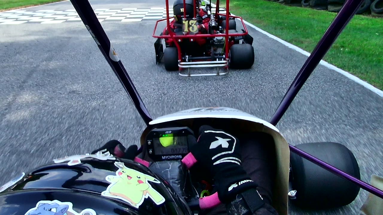 Champ Clone 440 Onboard 8/17/25 - Pomfret / Heat Race