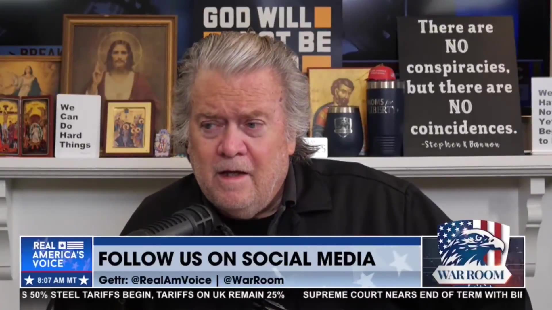 BANNON: The new CCP-backed South Korean leadership gave two FUs to the United States.