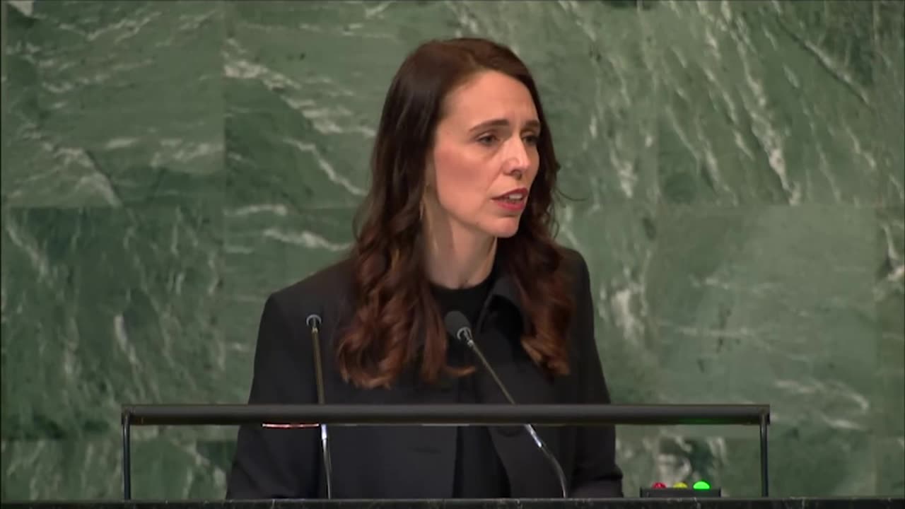 Jacinda Ardern, declares free speech a "weapon of war" in the war against so-called "disinformation"