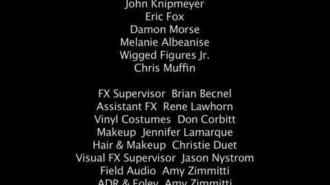 Goregasm 2007 End Credits