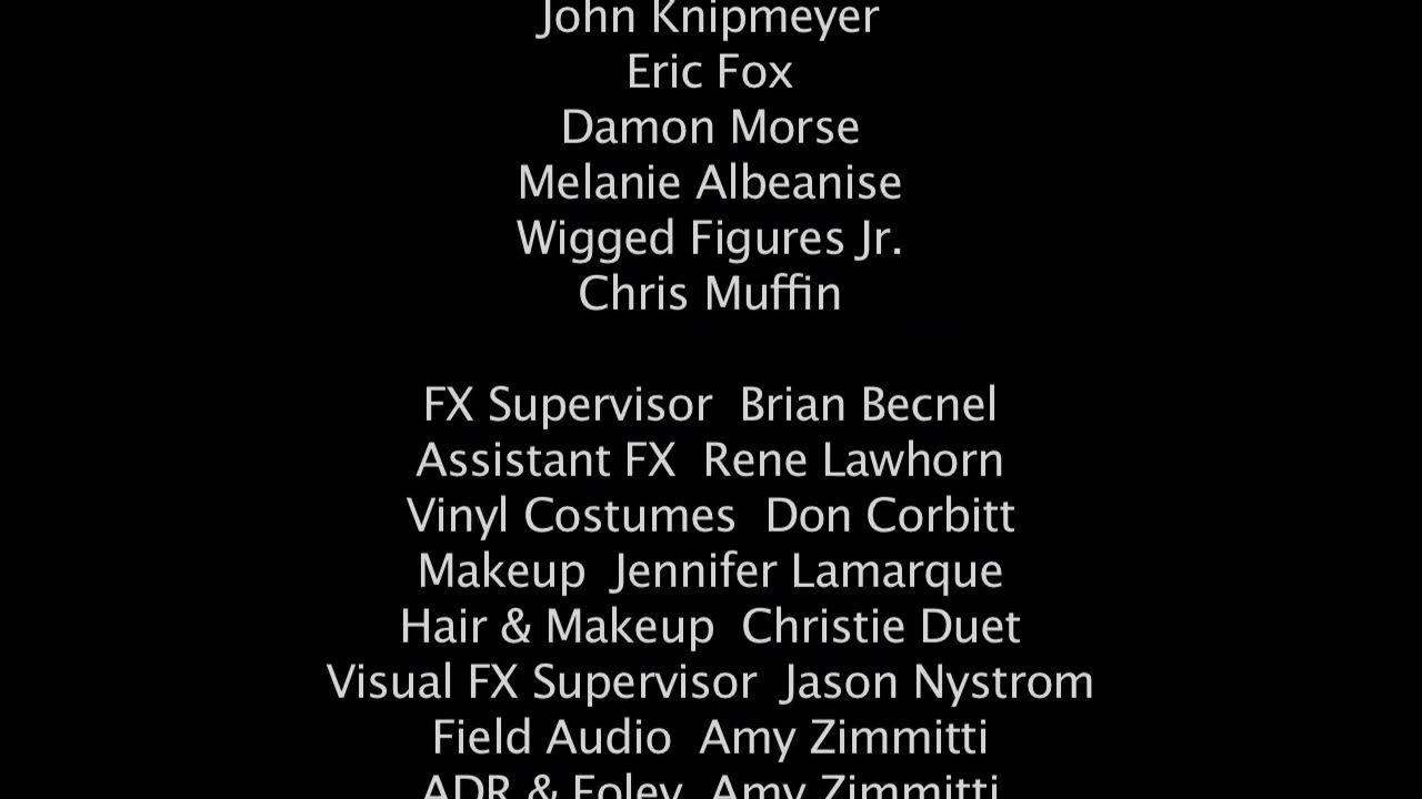 Goregasm 2007 End Credits