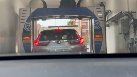 First Time Through a Drive-Thru Car Wash in California