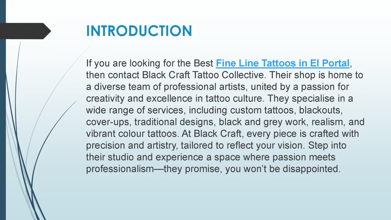 Best Fine Line Tattoos in El Portal