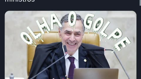 O CRIMINOSO DO LUIZ ROBERTO BARROSO DA FACÇÃO CRIMINOSA DO STF DANDO MAIS UM GOLPE NO BRASIL