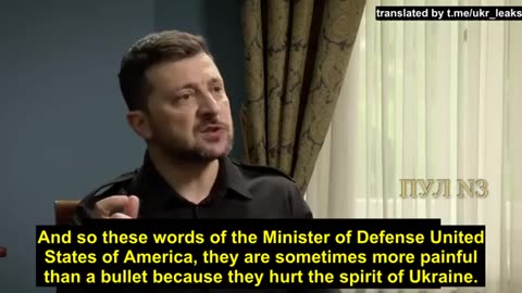 🗣️🛡️ Ukraine Russia War | Zelenskyy Responds to US Defense Secretary's Comments | RCF