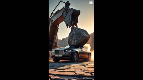Luxry Car Crashed