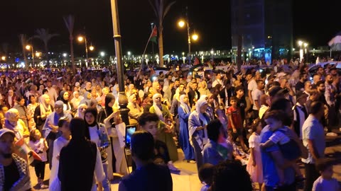 مسيرة شعبية بطنجة دعما لفلسطين ومن أجل وقف الإبادة الجماعية 18 08 2025 عهد الله لن نخون القضية