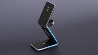 Foldable Magnetic Wireless Charger For iPhone Max Samsung Galaxy Apple Watch Fast Charging Station