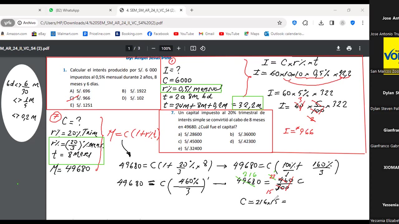 VONEX SEMESTRAL 2024 | Semana 04 | Aritmética