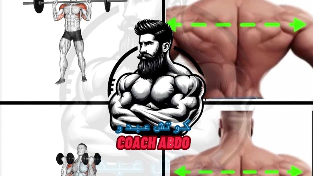 🔥 تمارين الكتف الأقوى لتضخيم وتقوية الأكتاف | Best Shoulder Workout for Massive Delts 💪🔥