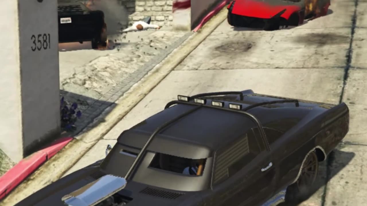 GTA V 128 Duke O'Death Crash💥