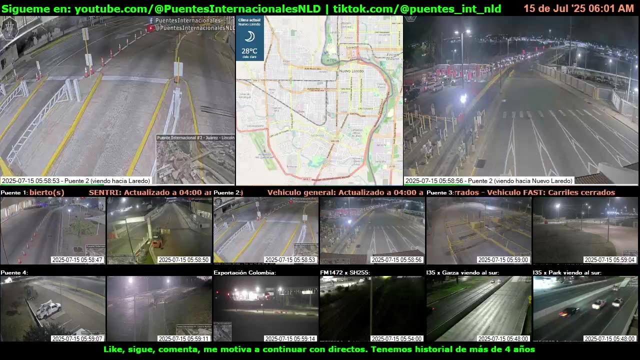 Puentes Internacionales NLD (Youtube / TikTok)