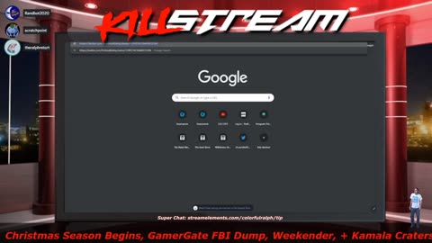2019-11-29 - Christmas Season Begins, GamerGate FBI Dump, Weekender, + Kamala Craters
