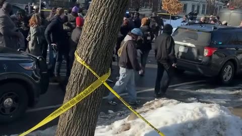 Reactions from the people after an ICE agent unalived an unarmed woman.