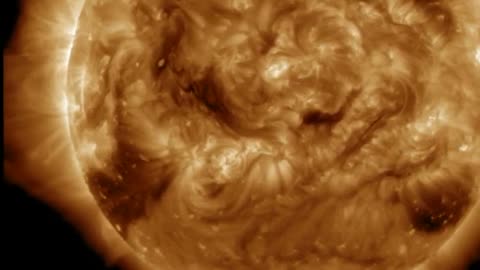 .Coronal Hole, Sun Impacts the Heart May.13.2025 - Space Weather News