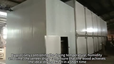 the veneer dryer