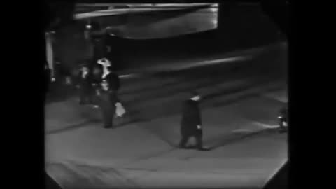 The Bronze Casket, Possibly Containing JFK, is Offloaded From AF1 at Andrews AF Base
