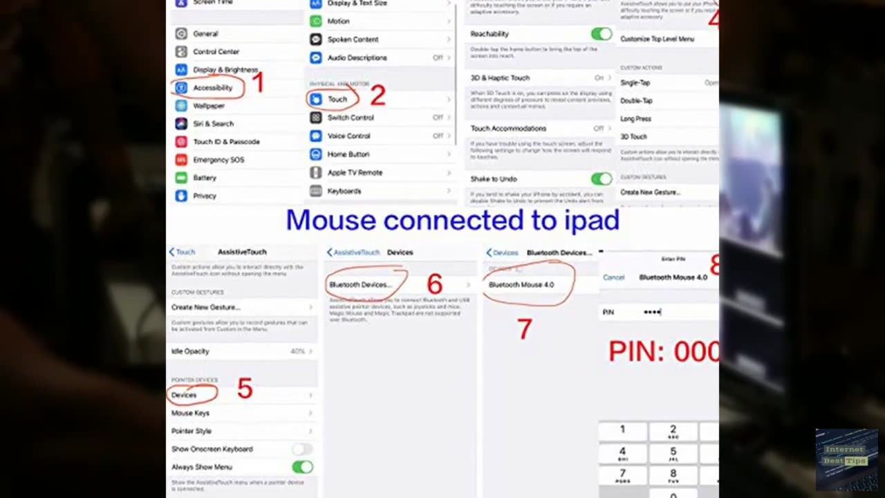 Bluetooth Wireless Mouse for Laptop mac MacBook ipad MacBook air MacBook pro pc