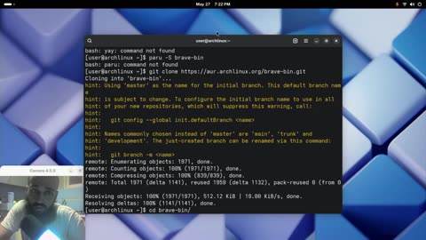 Brave browser setup on Arch Linux