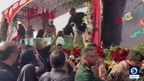 🇮🇷 Funeral underway for more than 60 Iranians