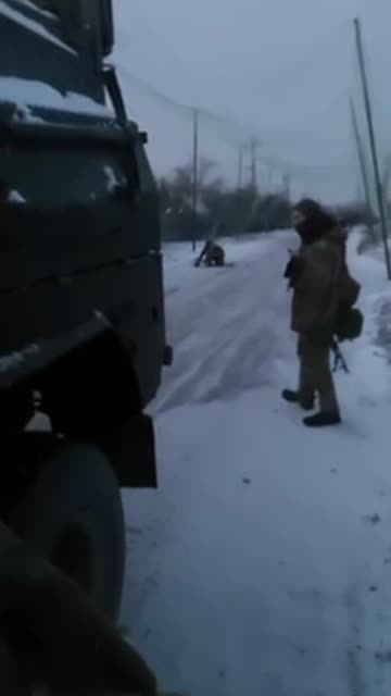 Russian Soldier's Drone Detonates Prematurely