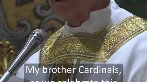 Predigt Papst Leo XIV - Englische Worte