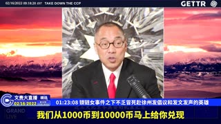 （20|61）锁链女事件之下不乏冒死赴徐州发倡议和发文发声的英雄【2022年02月16日文貴大直播精选】