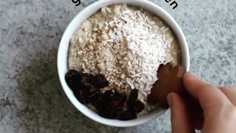 Gingerbread Overnight Oats