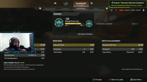 Apex Legends RANKED, then maybe INFECTION FREE ZONE