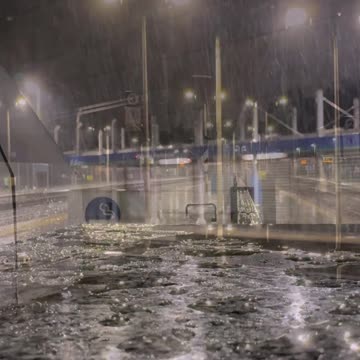 "Thoughts lost in a heavy rain" Heavy thunderstorms sounds 🌧️ 💤for deep sleep #rainsound #thunder