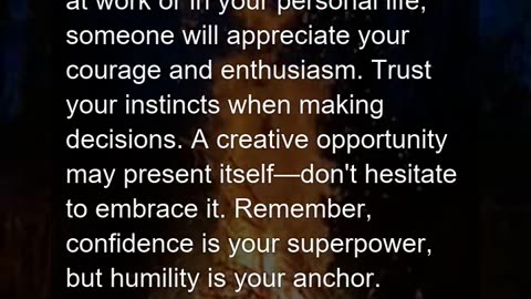 Daily Horoscope | Leo & Virgo 🌟