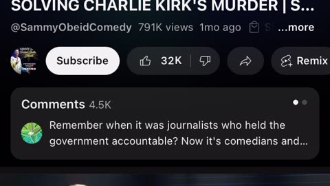 Well, obviously, he was a threat to America