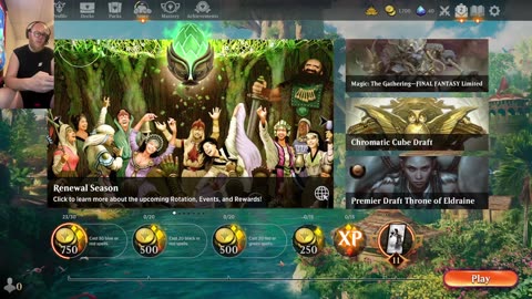 Magic The Gathering: pushing the ranks