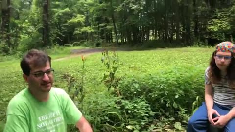 Disability studies scholar Jason Ross and Dylan visit a state hospital cemetery