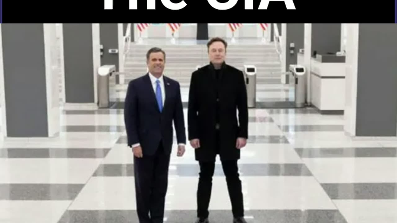 Musk Visits The CIA! Plans On Downsizing