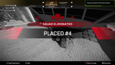 Even with all my lag, Nick saves me
