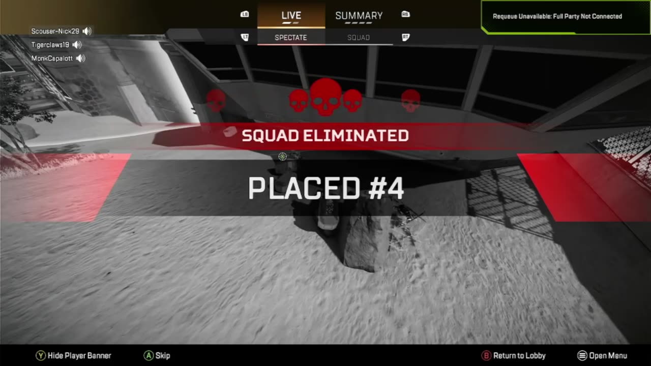 Even with all my lag, Nick saves me