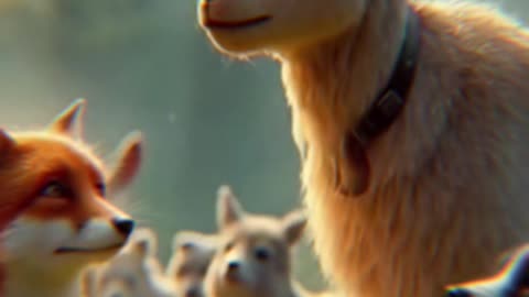 “The Night Rescue – When Animals Spoke and Saved a Life 🐾✨”