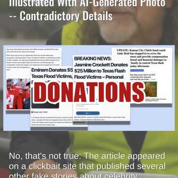 Fact Check: Clickbait Robert Plant Story About Texas Flood Donation Has AI-Generated Photo