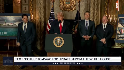 LIVE: President Trump, Sec. Hegseth Make an Announcement...