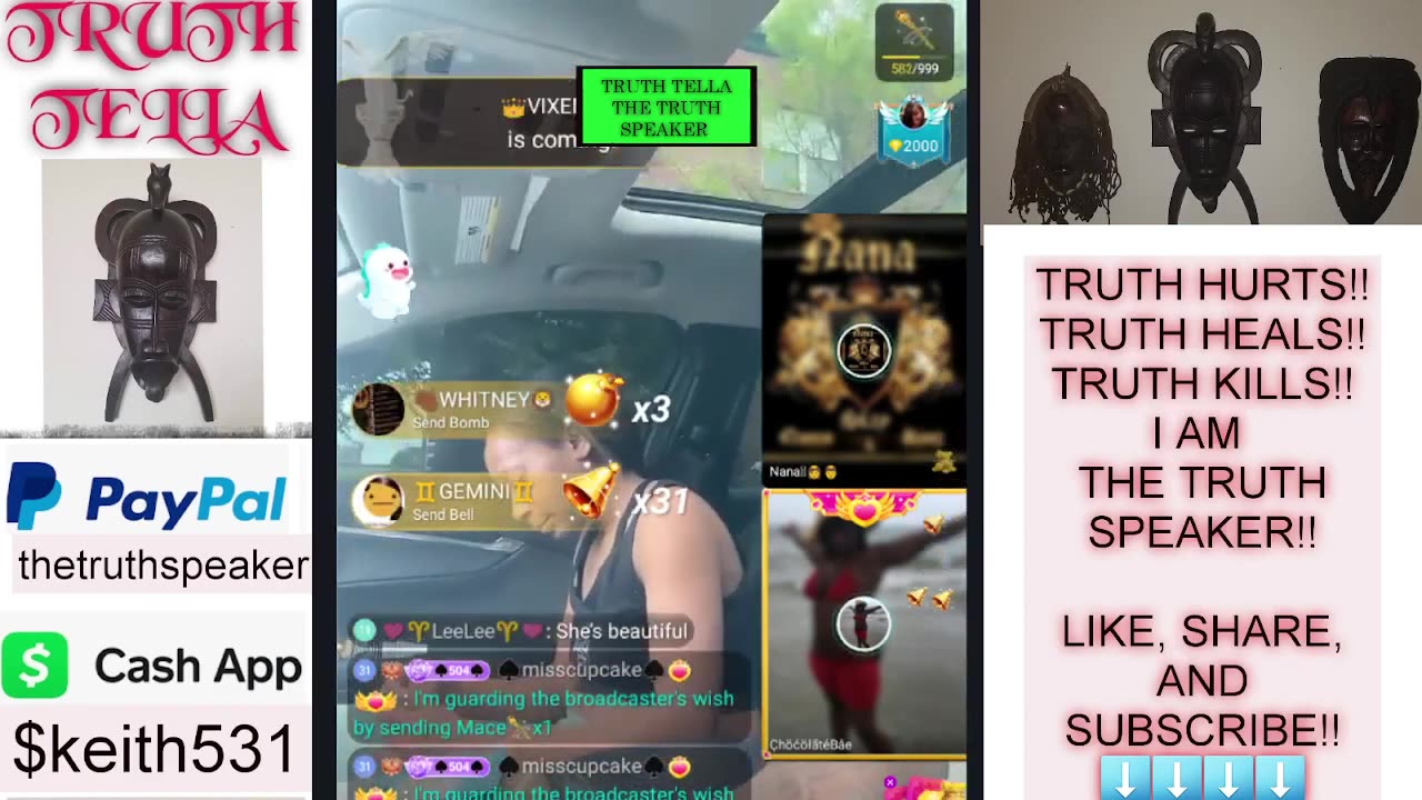 PASTOR P & 21BADBITCH LINK UP IN DETROIT & TURN UP