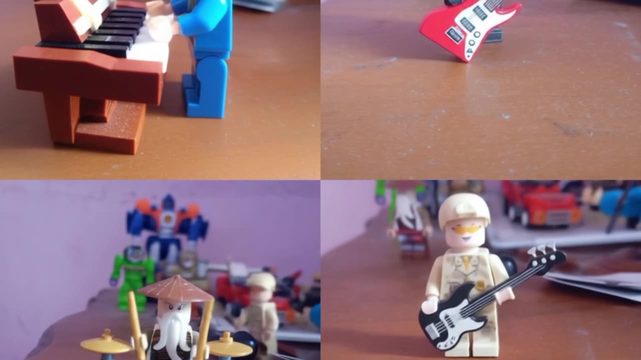 Connie Francis - Pretty Little Baby By Minifigure Band (AI Generated)