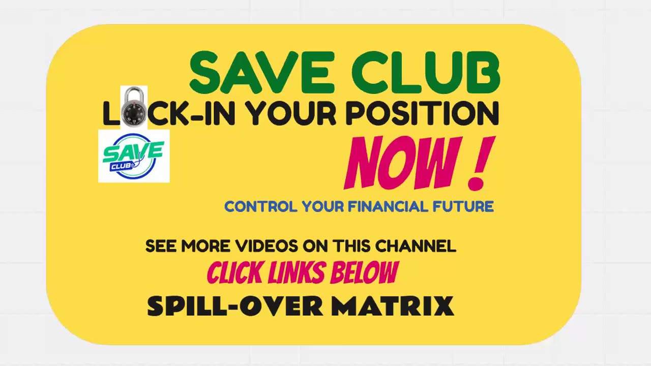 SAVE CLUB (WARNING) WHEN YOU SEE THIS VIDEO, YOU ARE SOLD ! (must see) TOP TEAM ROB BUSER