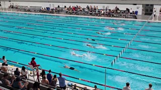 100 freestyle long course swim