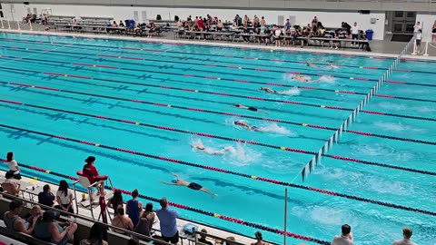 100 freestyle long course swim