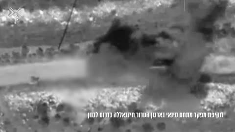 Two Hezbollah operatives were killed in Israeli airstrikes in southern Lebanon today,