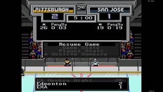 NHL '94 - Chris O (PIT) at Len the Lengend (SJ) / Feb 21, 2025