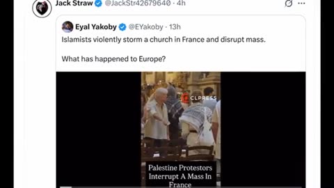 Palestinians at French Mass ..