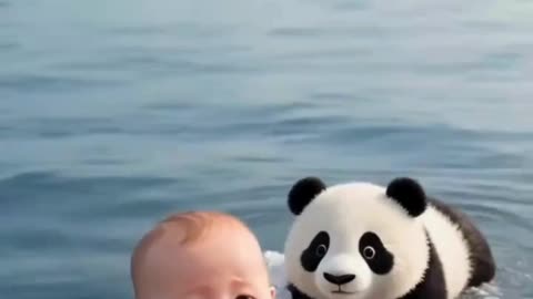 Brave Panda to the Rescue! 🐼❤️ Baby Saved in Incredible Moment!